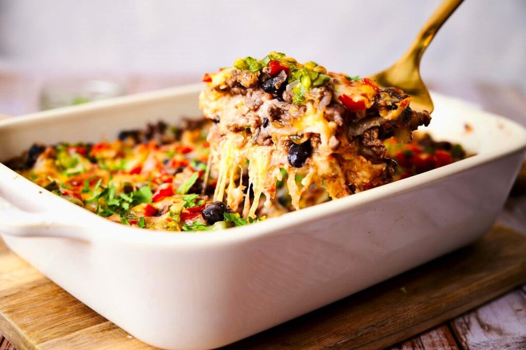 creamy-burrito-casserole